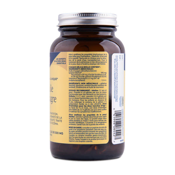 Flora Efamol Evening Primrose Oil 500MG 180 Caps (previously Beautiful-Skin)
