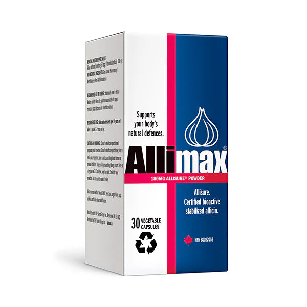 Allimax Allisure Powder 180mg 30 Veggie Caps Victoria Day Promo