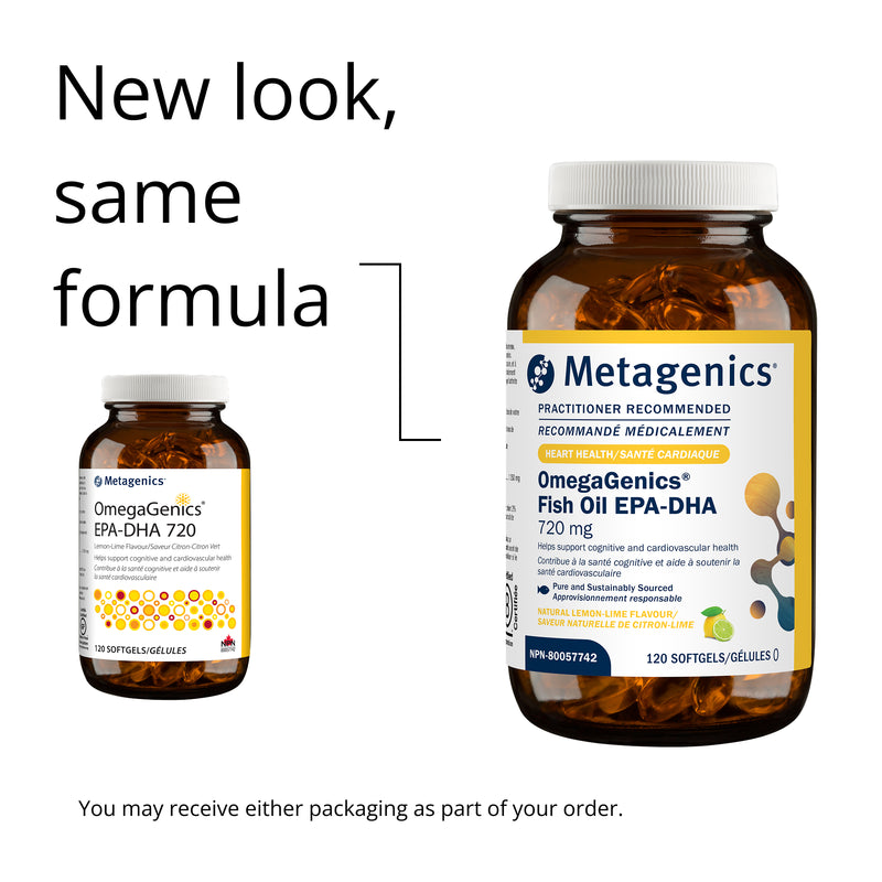 Metagenics OmegaGenics EPA-DHA 720 - 120 Softgels