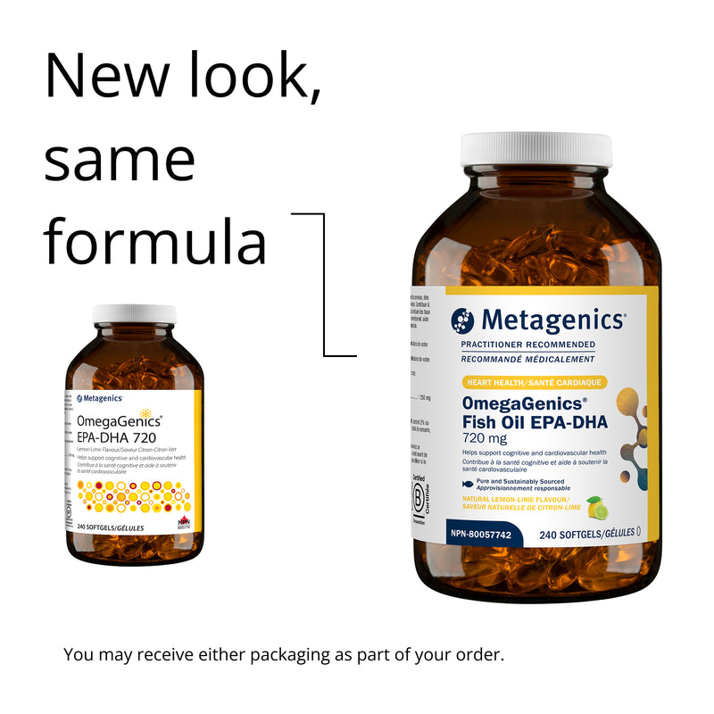 Metagenics OmegaGenics EPA-DHA 720 240 Softgels