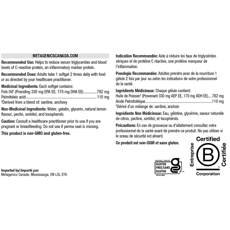 Metagenics OmegaGenics EPA-DHA 720 240 Softgels