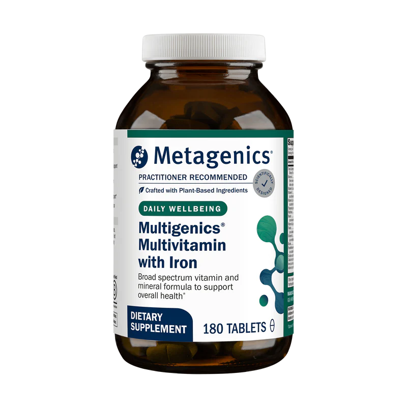 Metagenics Multigenics 180 Tabs with  Iron