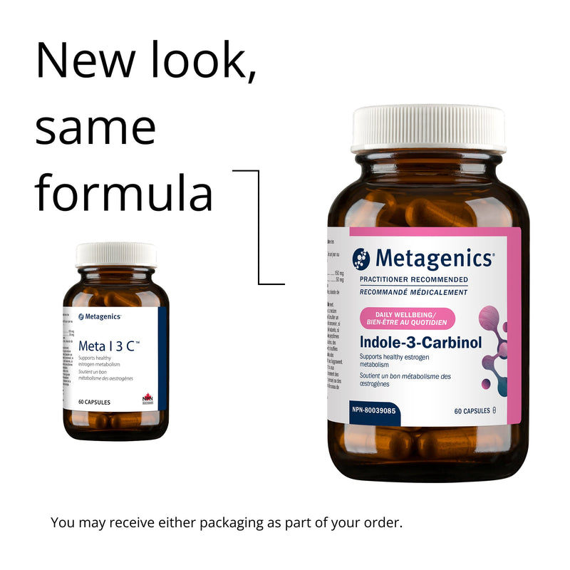 Metagenics Indole-3-Carbinol 60 Caps(Previously Meta I 3 C)