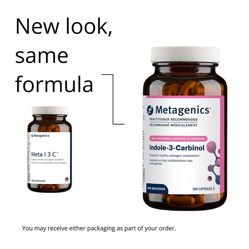 Metagenics Indole-3-Carbinol 180 Caps (Previously Meta I 3 C)