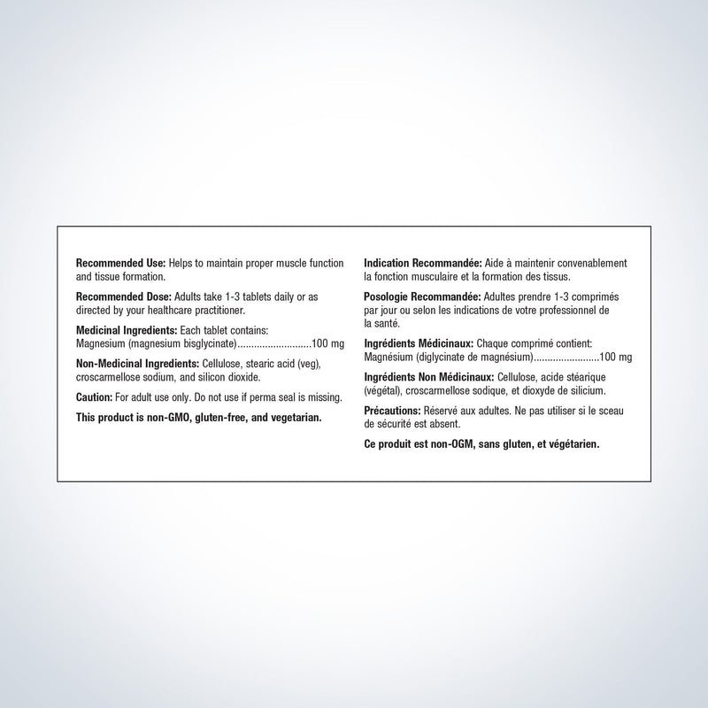 Metagenics Mag Glycinate (Magnesium) 120 Tabs