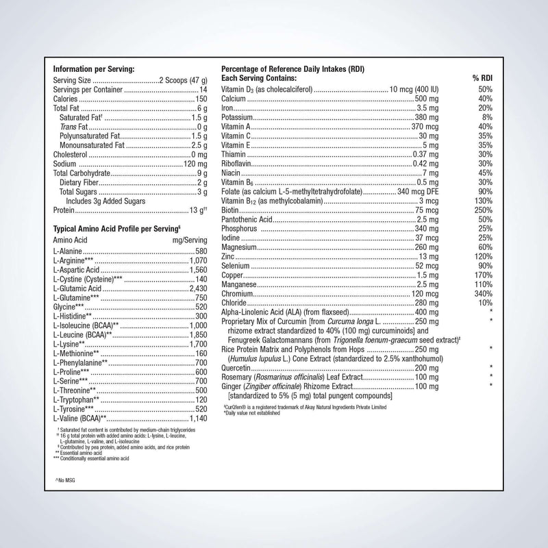 Metagenics UltraInflamX Plus 360 orange 658 G