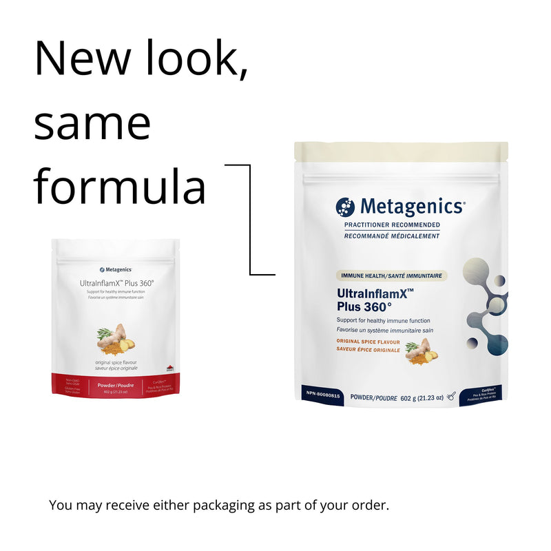 Metagenics UltraInflamX Plus 360 Original Spice 602g