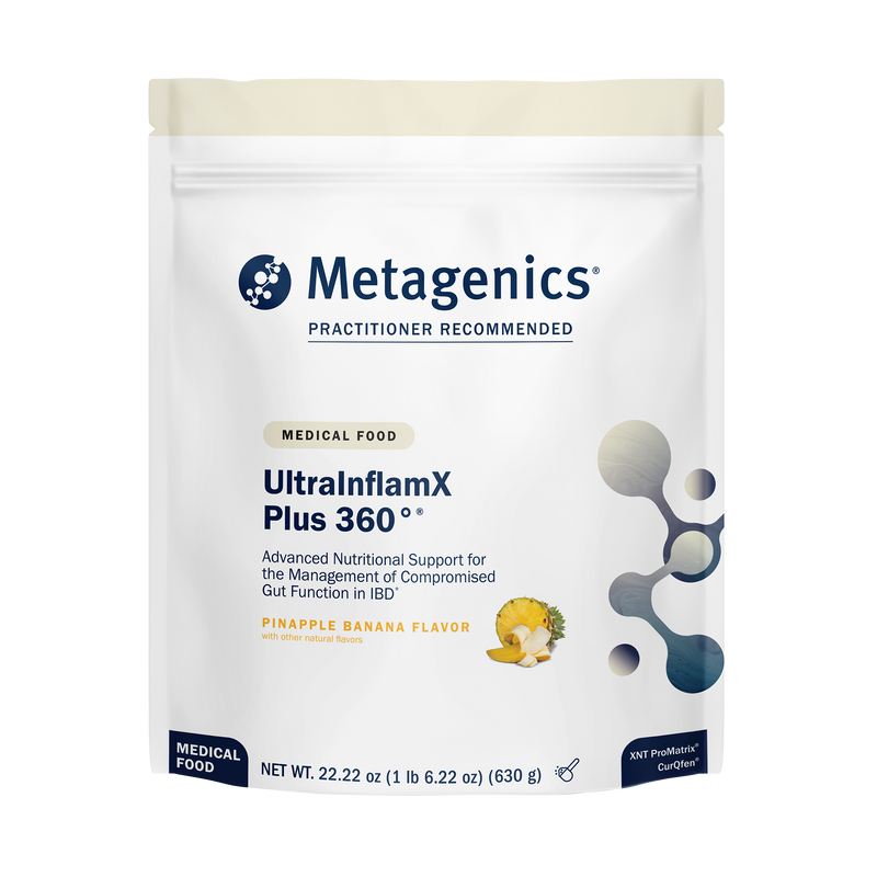 Metagenics UltraInflamX Plus 360 Pineapple Banana 630 G