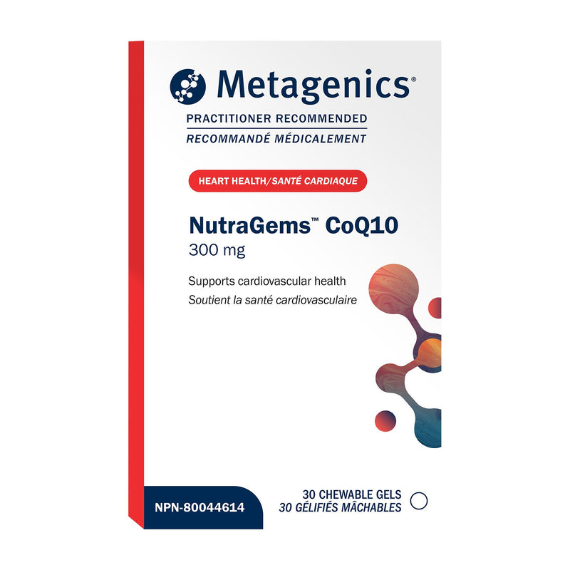 Metagenics NutraGems CoQ10 300 30 Chewable Gels