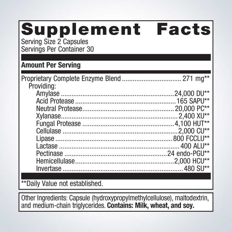 Metagenics Spectrazyme Complete 60 Caps