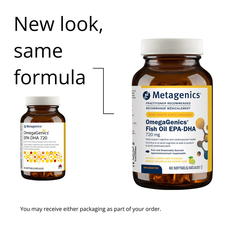 Metagenics OmegaGenics EPA-DHA 720 60 Softgels