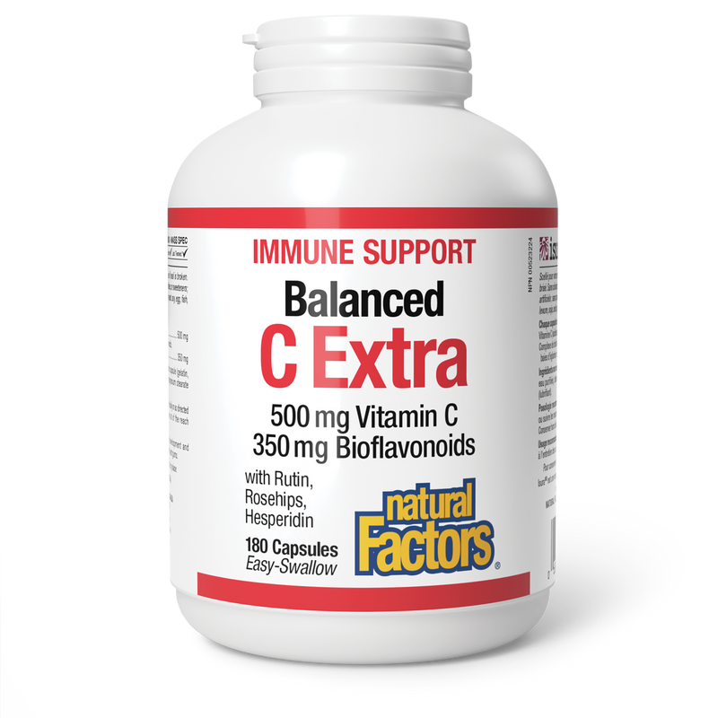 Natural Factors Immune Support Balanced C Extra 180 Capsules