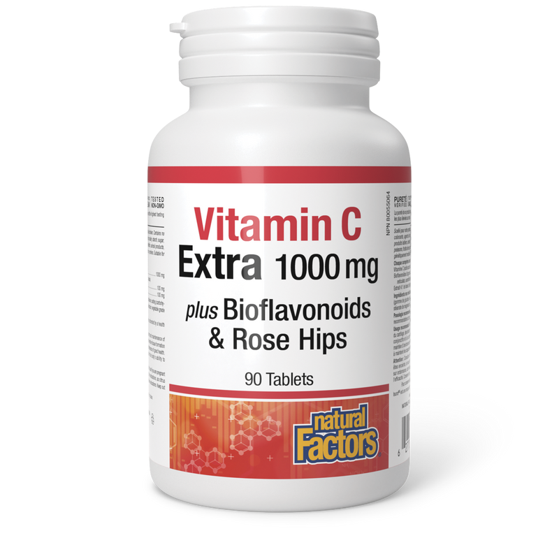 Natural Factors Vitamin C 1000mg plus 90 Tablets