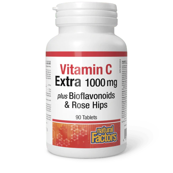 Natural Factors Vitamin C 1000mg plus 90 Tablets
