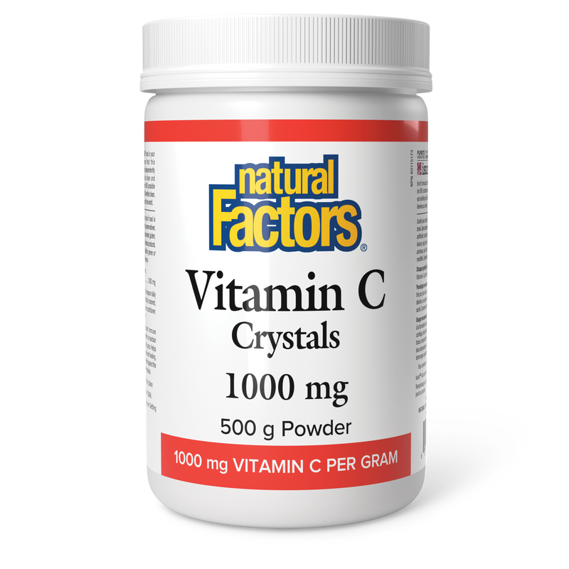 Natural Factors Vitamin C Crystals 500g Powder