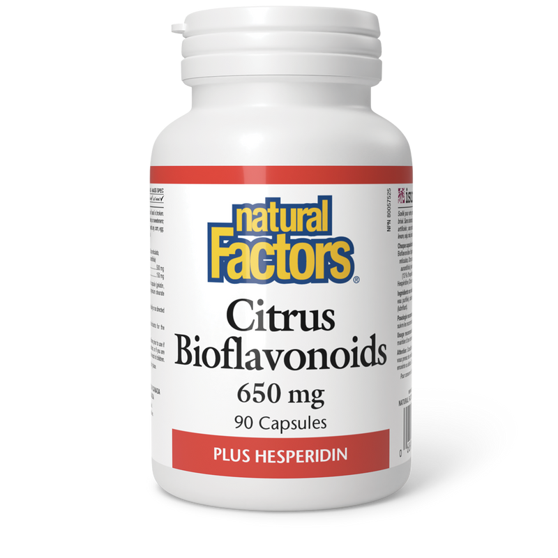 Natural Factors Citrus Bioflavonoids 650mg 90 Capsules
