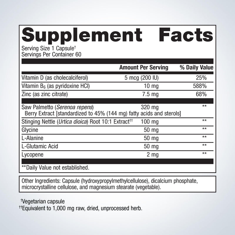 Metagenics Concentrated Ultra Prostagen 60 Capsules