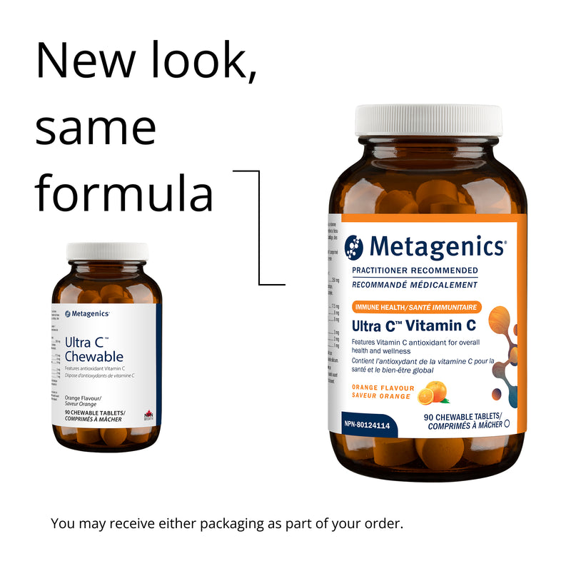 Metagenics Ultra C Chewable Orange 90 Chewable Tabs
