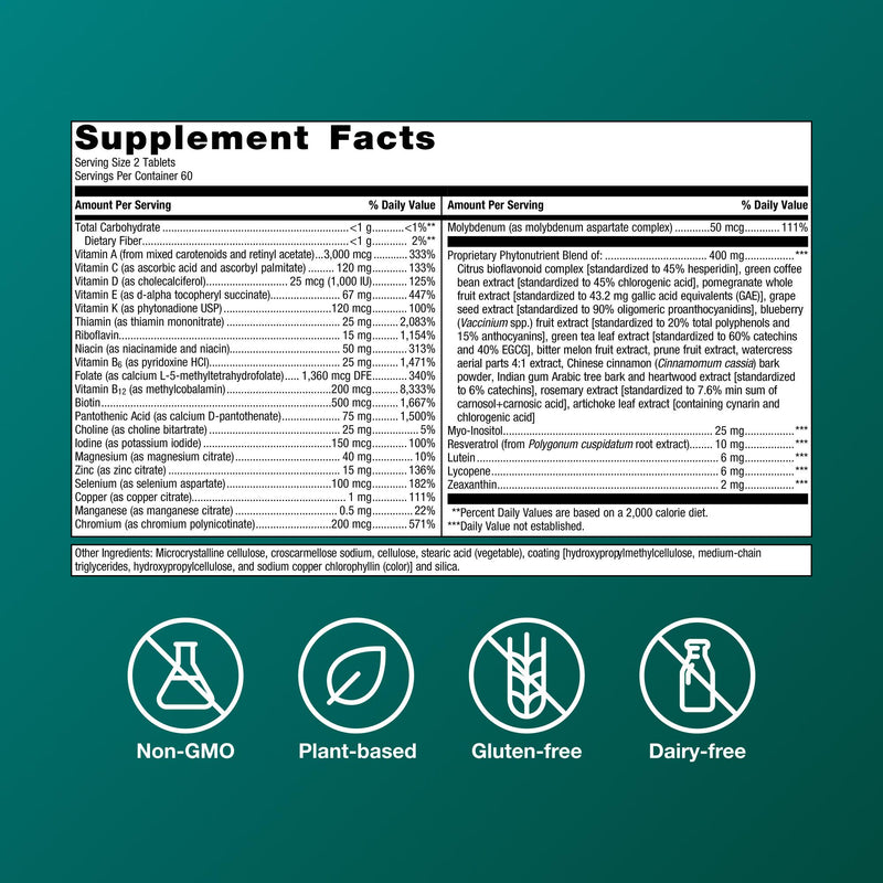 Metagenics Phyto Multi 120 Tabs