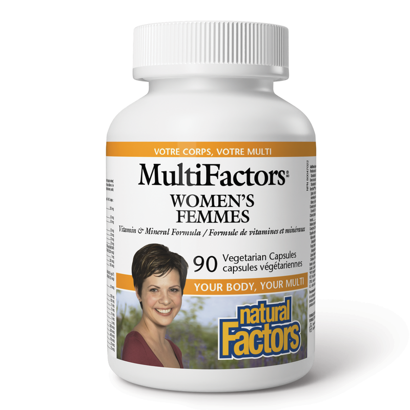 Natural Factors Multi Factors Women's 90 Veggie Caps