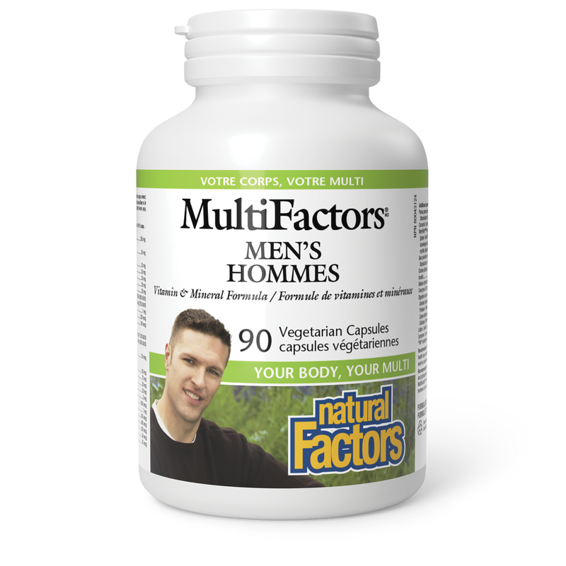 Natural Factors Multi Factors Men's 90 Veggie Caps