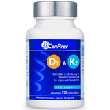 CanPrev D3 + K2 with Organic Coconut Oil Base 120/240 Softgels Vitamins - Vitamin D at Village Vitamin Store
