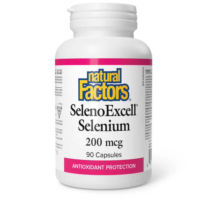Natural Factors Seleno Excell Selenium 200mcg 90 Caps