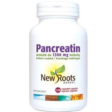 New Roots Pancreatin 120 Veggie Caps Supplements - Digestive Enzymes at Village Vitamin Store