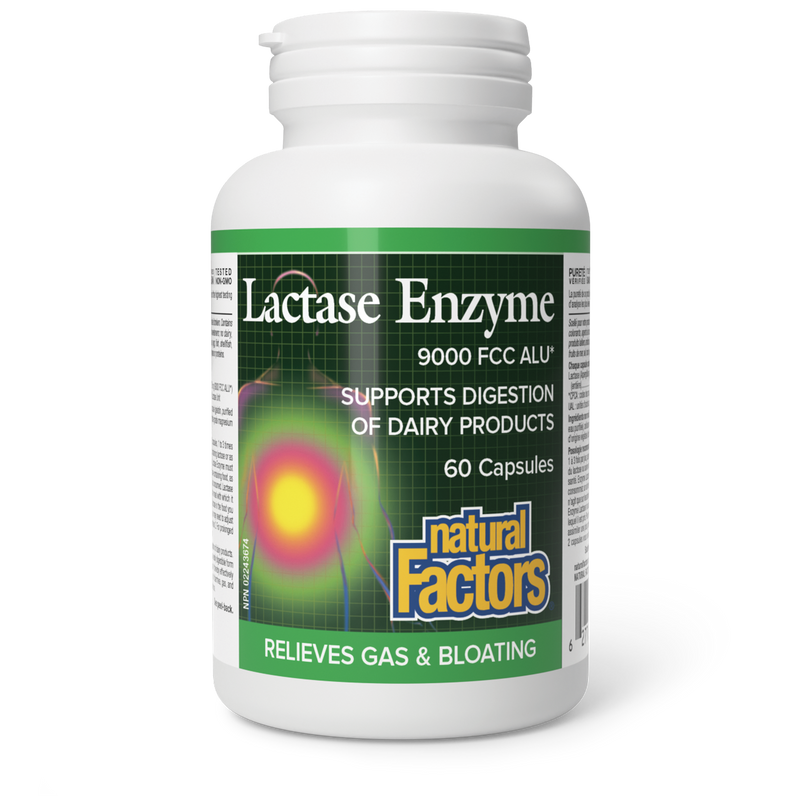 Natural Factors Lactase 60 Caps