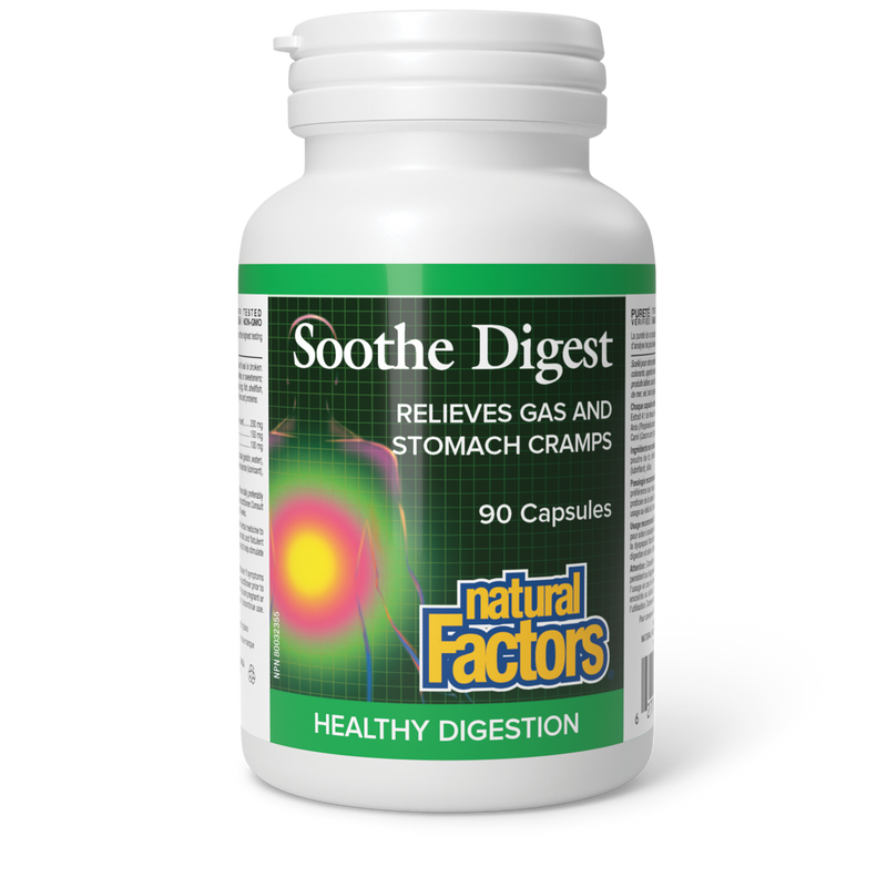 Natural Factors Soothe Digest 90 Caps