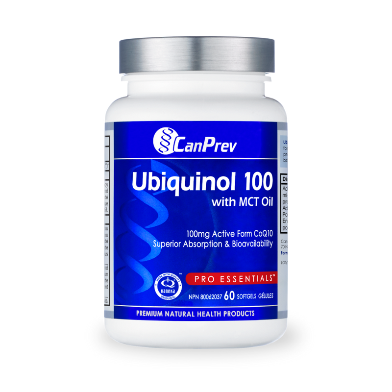 CanPrev Ubiquinol 100mg 60 Softgels