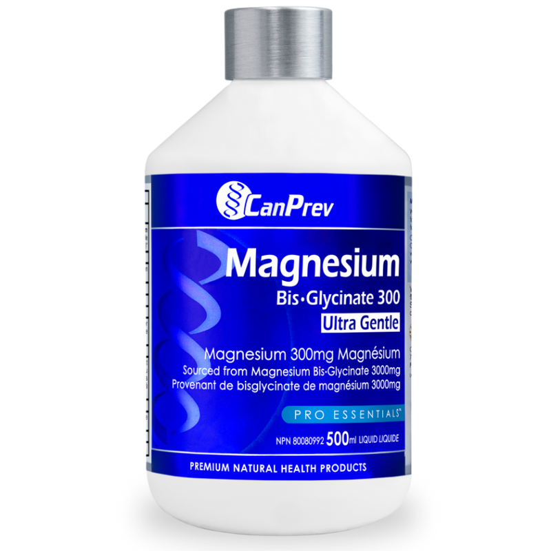 CanPrev Magnesium Bisglycinate 300mg Ultra Gentle - 500ml