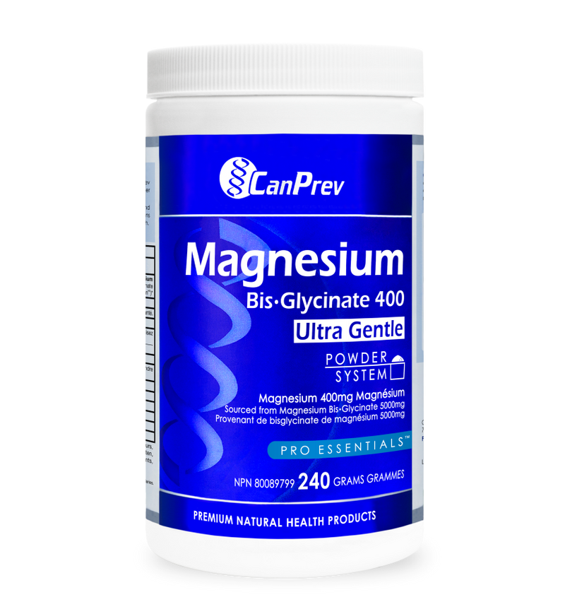 CanPrev Magnesium Bis-Glycinate 400 Ultra Gentle 240g