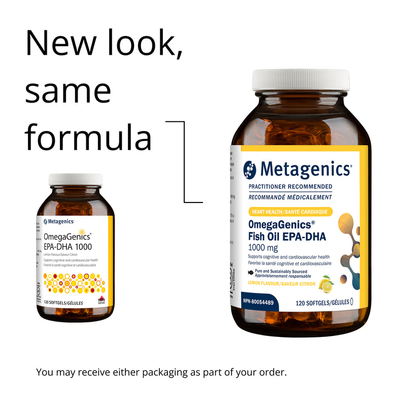 Metagenics OmegaGenics EPA-DHA 1000 120 Softgels