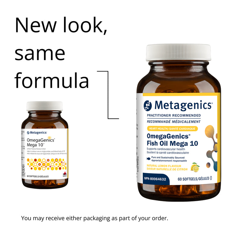 Metagenics OmegaGenics Mega 10 60 Softgels
