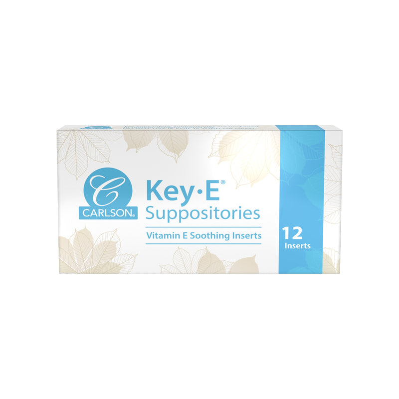 Carlson Key-E Suppositories - 12 inserts