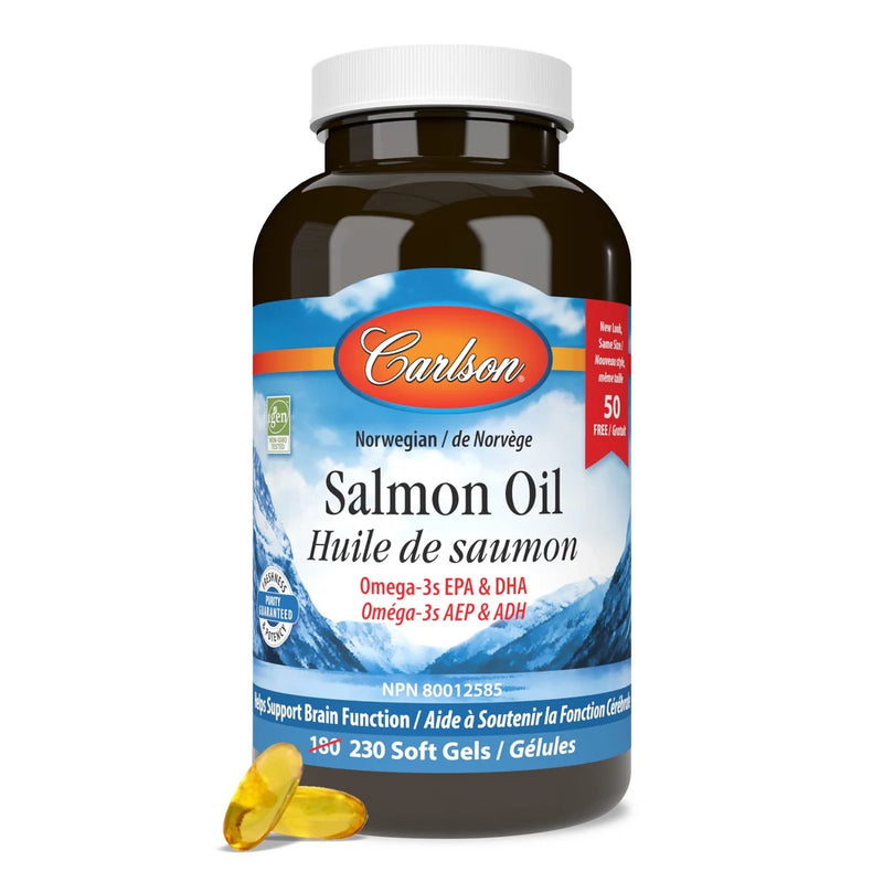 Carlson Norwegian Salmon Oil 230 softgels