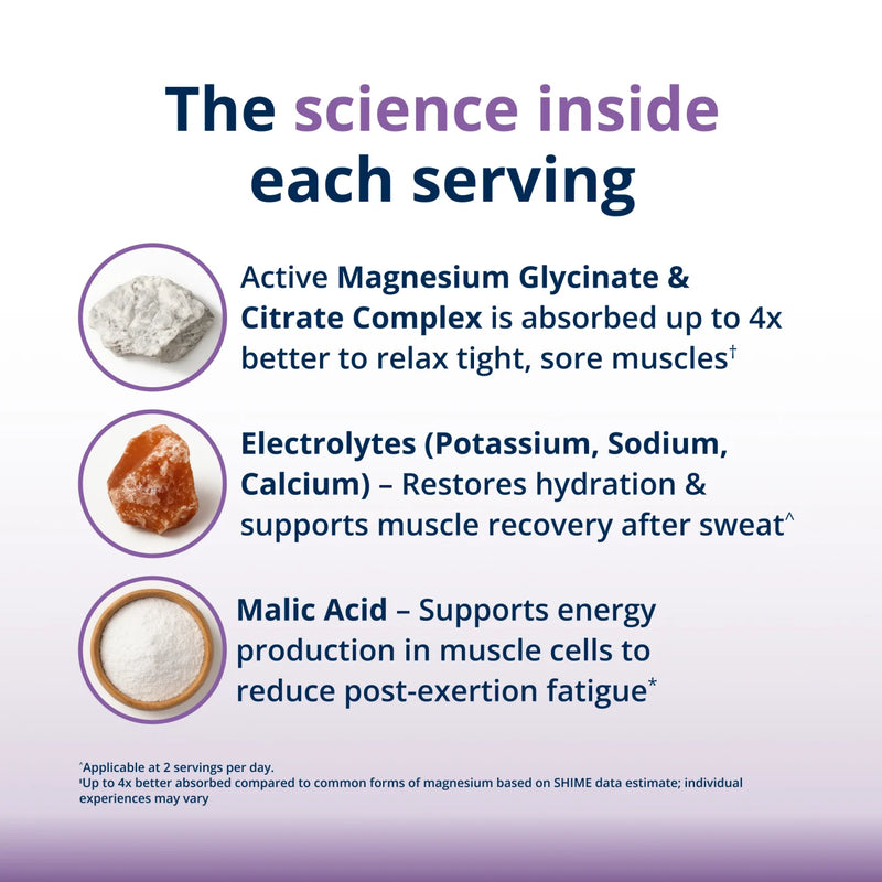 Metagenics MagActive Magnesium Muscle Powder Strawberry Lemonade Flavour 30 Sachets