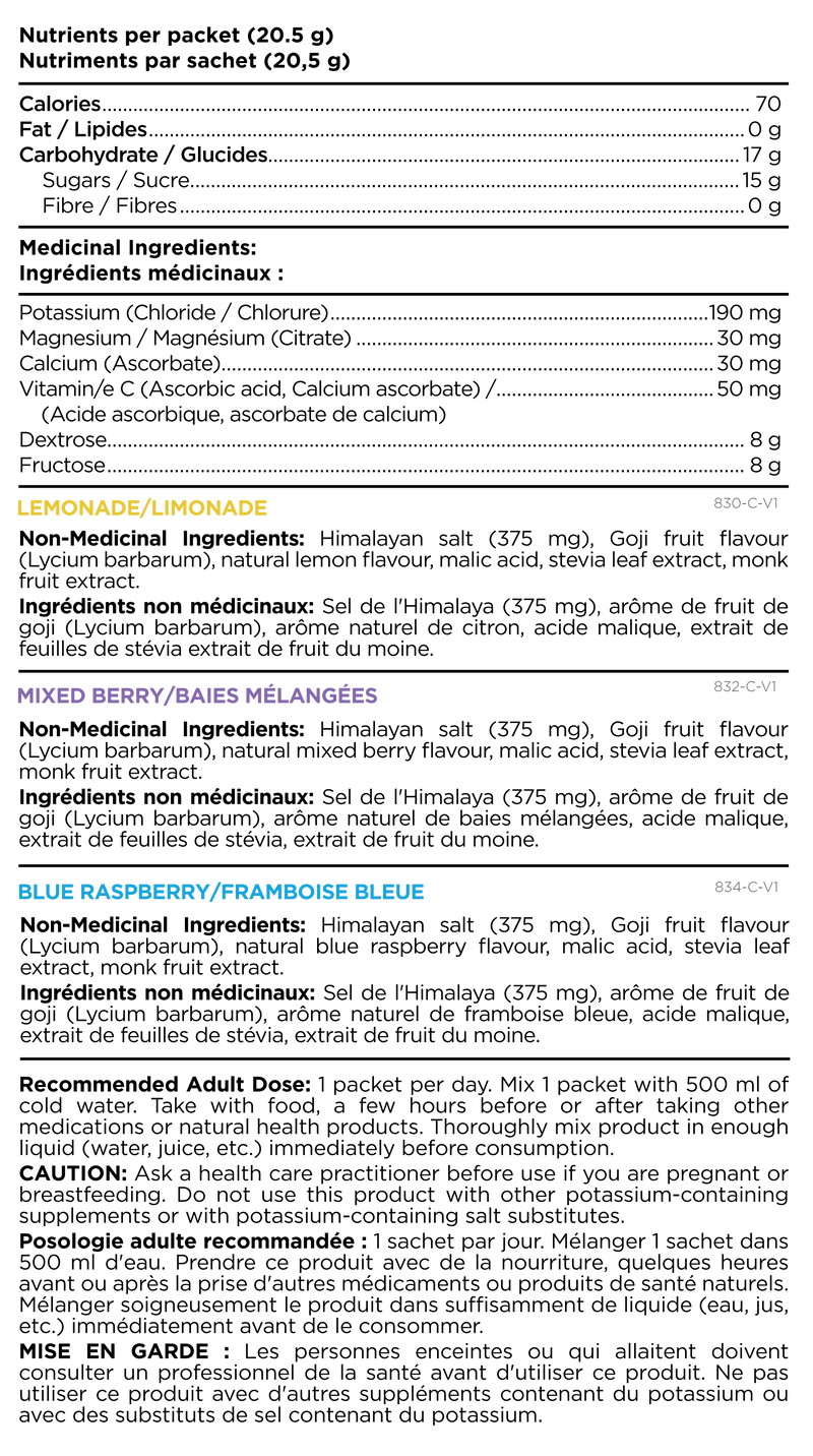 Platinum Naturals activ-x Performance Electrolytes ,Mixed Berry  16 Sachets