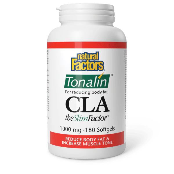 Natural Factors CLA Tonalin 1000mg 180 Softgels
