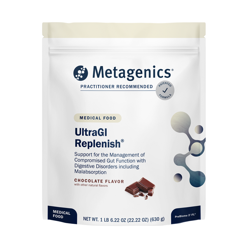 Metagenics UltraGI Replenish Chocolate 630 Grams