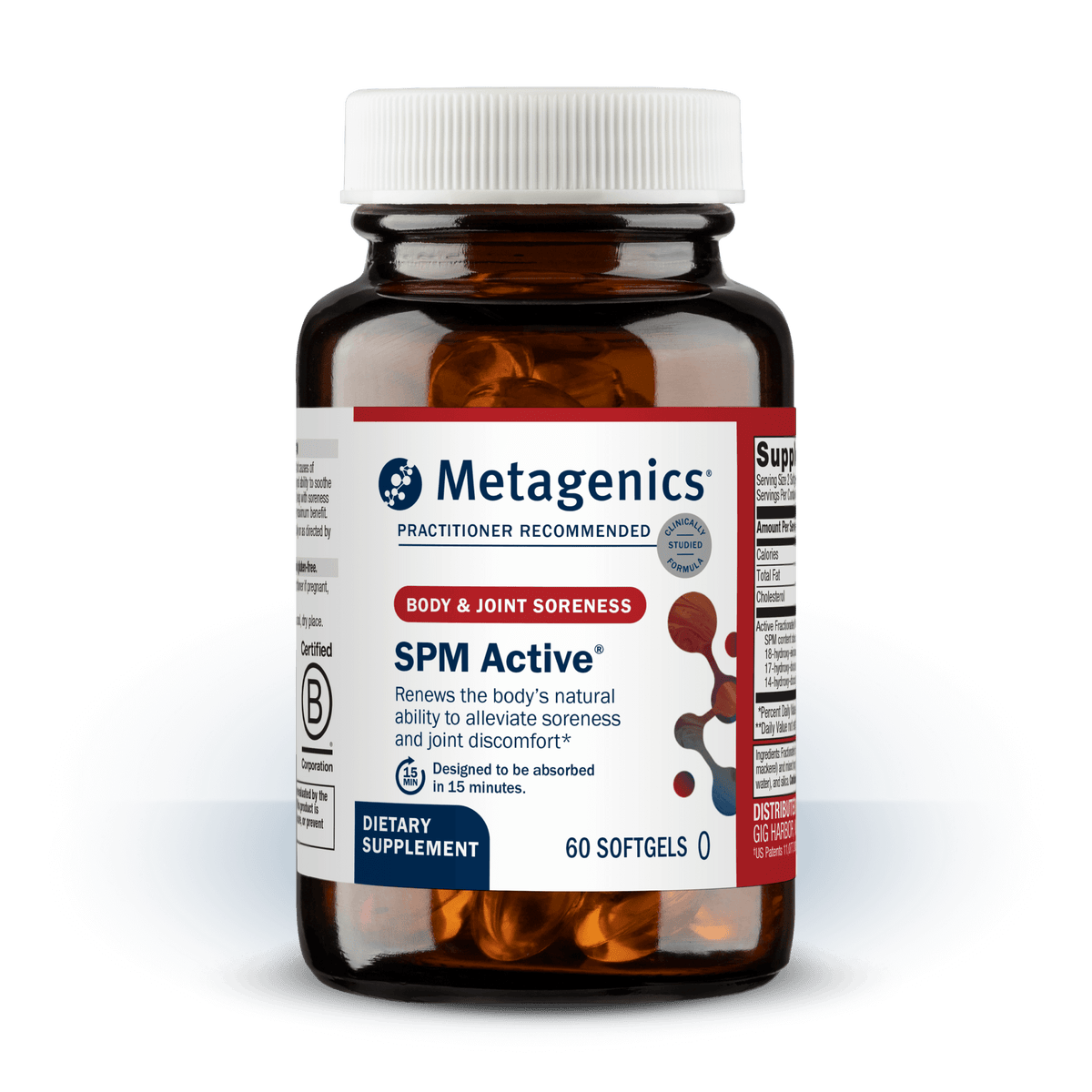 Metagenics SPM Active 60 Softgels | Village Vitamin Store Canada