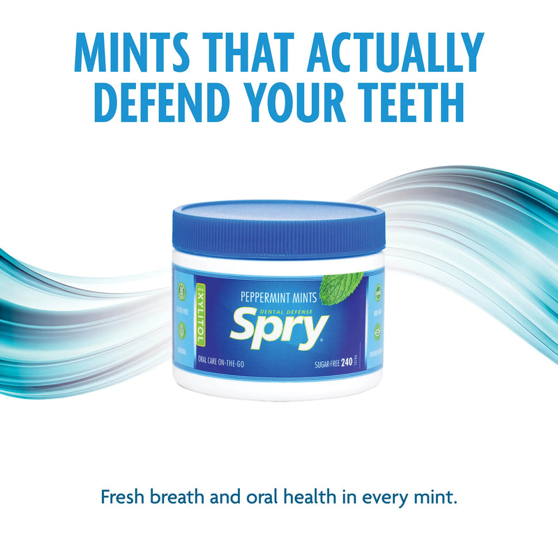 Spry Mints Peppermint 240 Count