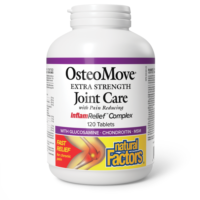 Natural Factors OsteoMove 120 Tabs