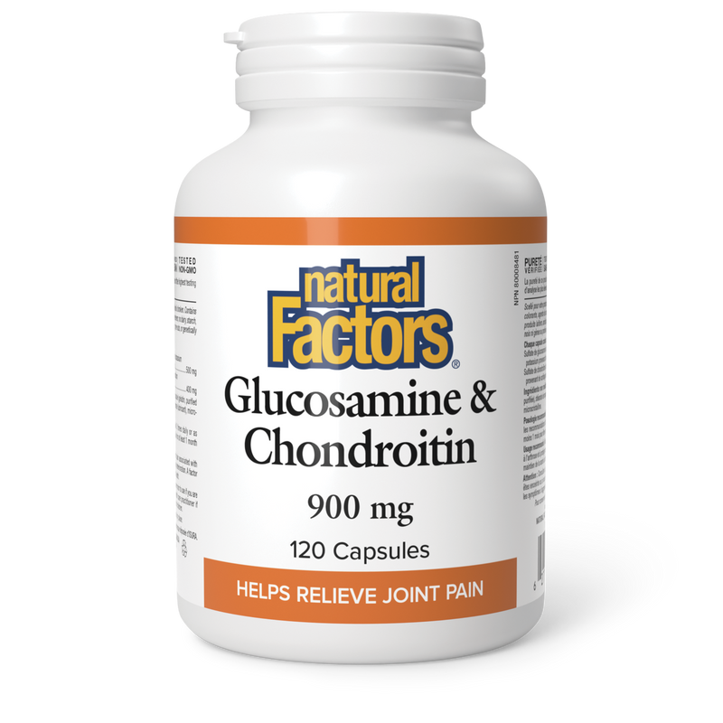 Natural Factors Glucosamine & Chondroitin 900mg 120 Caps
