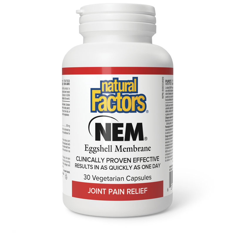 Natural Factors NEM 30 Veggie Caps