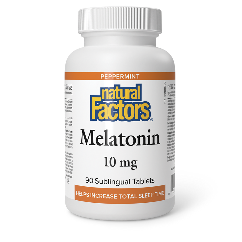 Natural Factors Melatonin 10MG 90 Tabs
