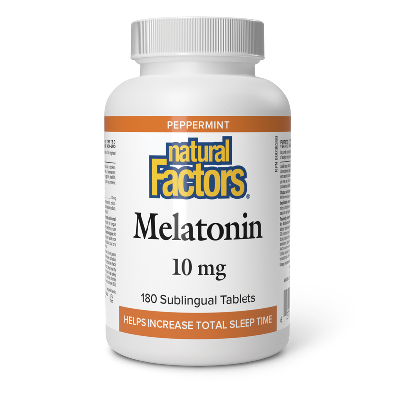 Natural Factors Melatonin 10MG 180 Tabs