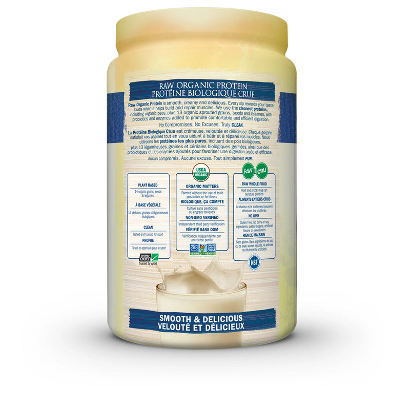 Garden of Life Raw Organic Protein Vanilla 624g