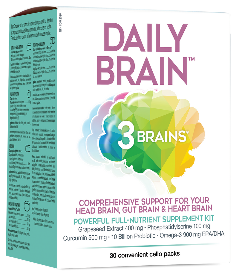 3Brains Daily Brain 30 Packs